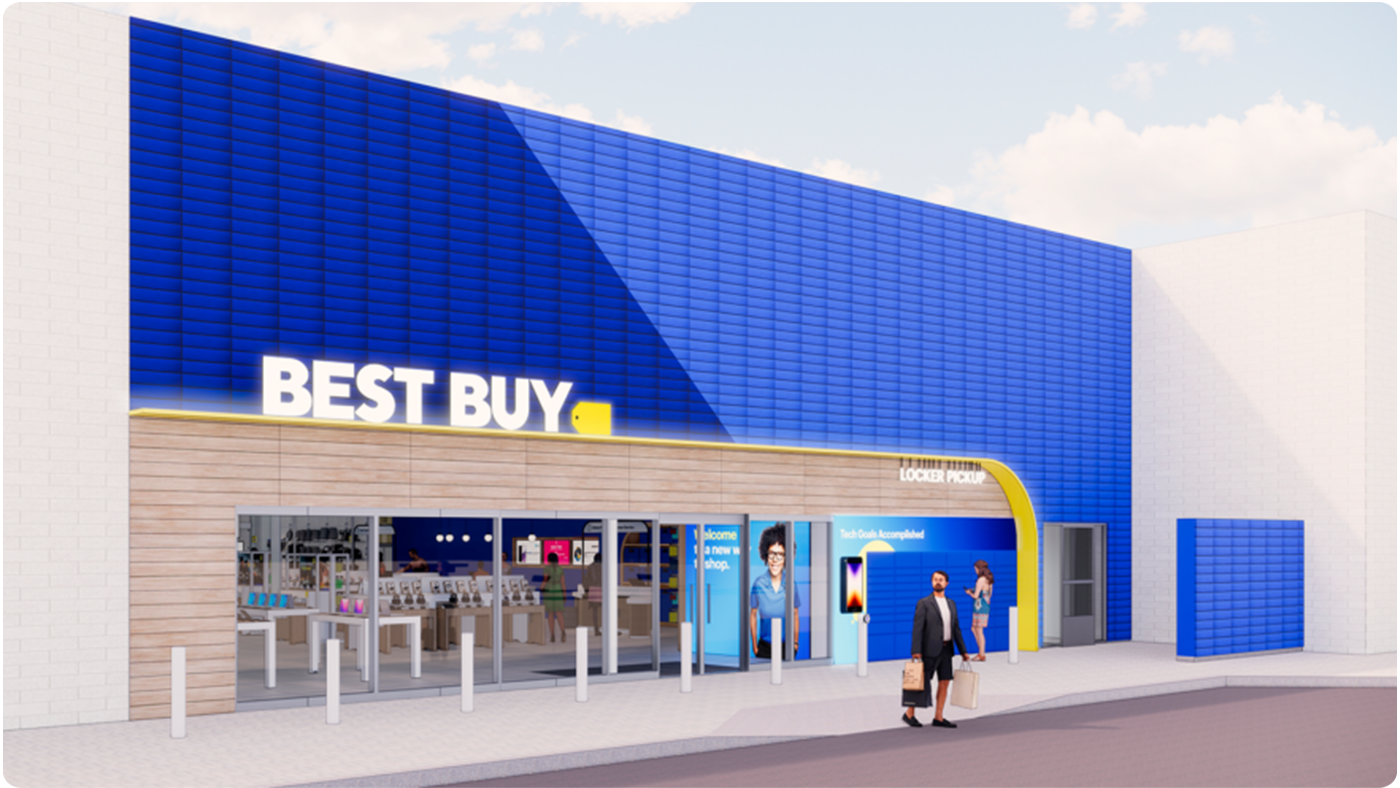 Best Buy mockup store