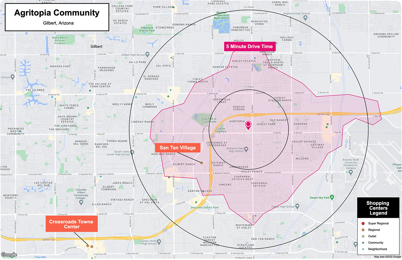 Agritopia community map